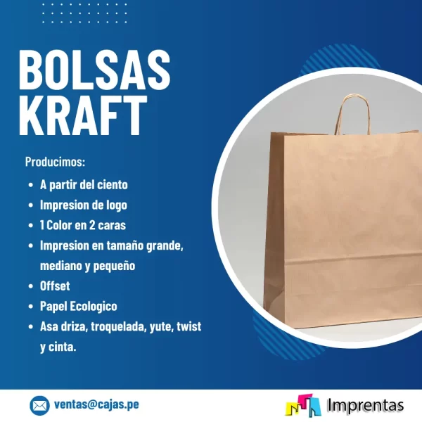 Bolsas Kraft Personalizadas