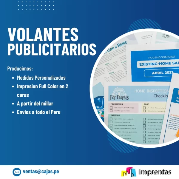 Venta de Volantes Publicitarios Personalizados