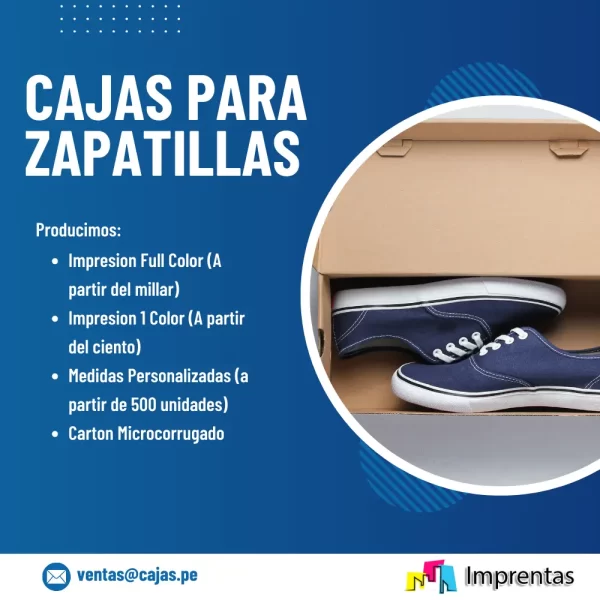 Cajas para Zapatillas Personalizadas