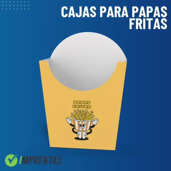 Cajas para Papas Fritas imprenta