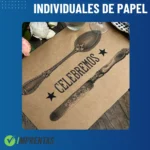 Individuales de papel