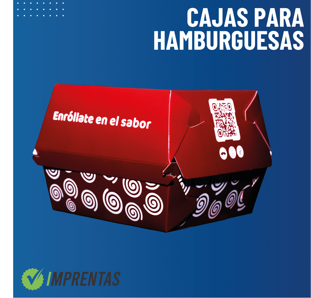 CAJAS PARA HAMBURGUESAS PERSONALIZADAS
