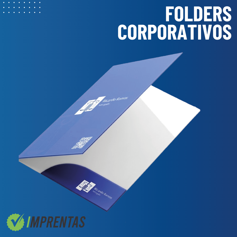 folders corporativos personalizados